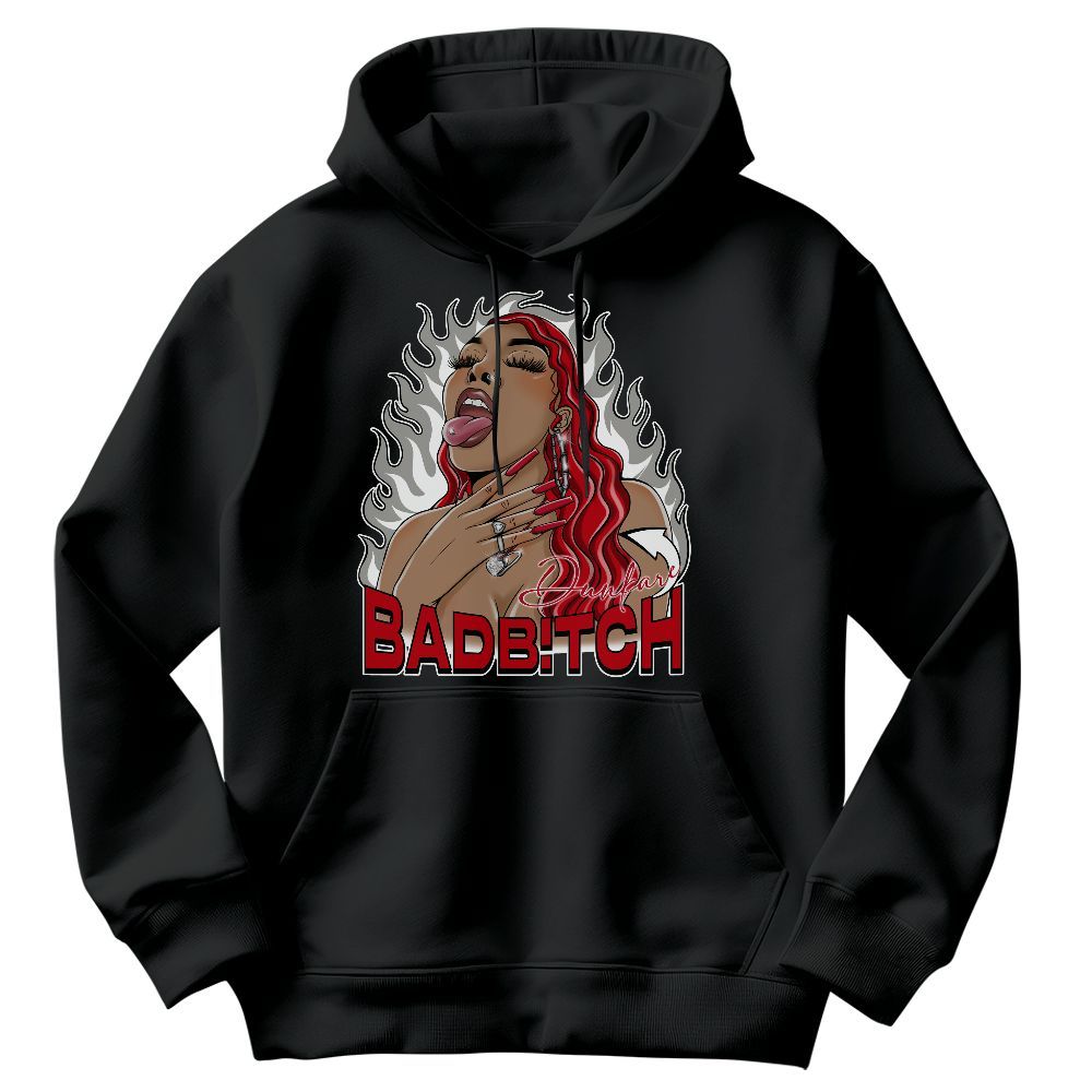 Sweatshirt To Match Air Griffey Max Gray Reds 1s - Bad B!tch Graphic