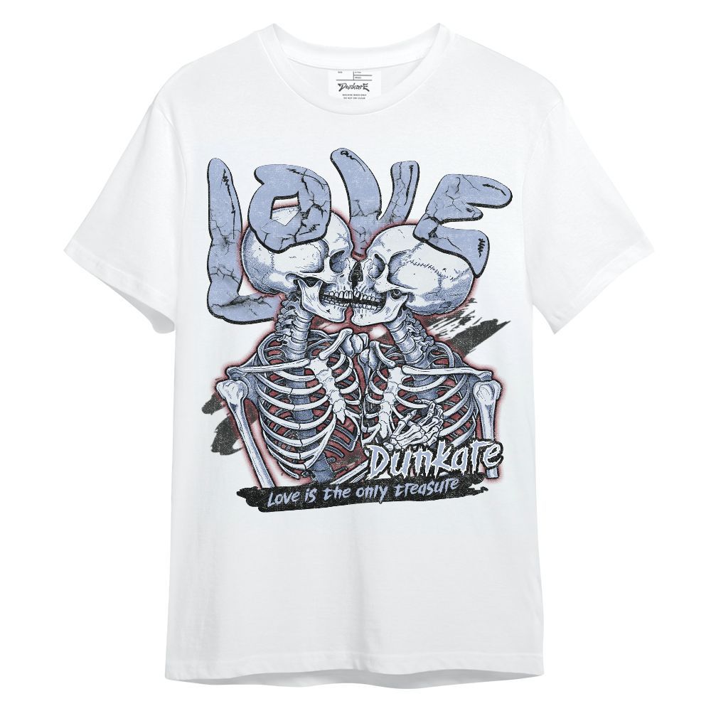 Shirt To Match Black Metallic 5s - Skull Love Unisex Shirt