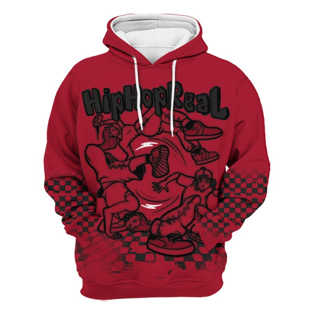 Hoodie To Match High OG Black Toe Reimagined 1s - Feel Life Street Style All Over Print