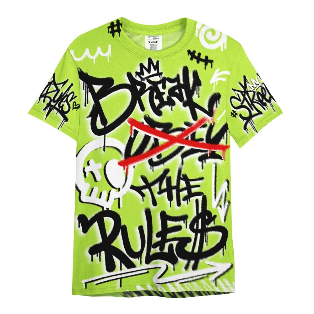 Shirt To Match Air Force 1 Low Dance Volt - Break Rules Streetwear All Over Print