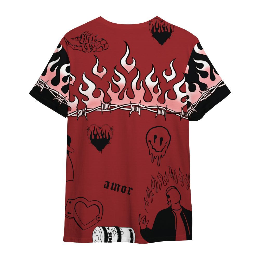 Shirt To Match Alternate Flu Game 12s - Snake Trust No One All Over Print