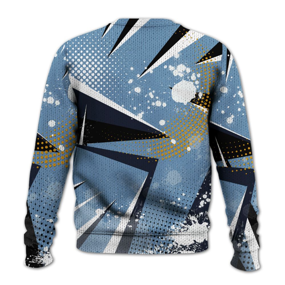 Knitted Sweater To Match High OG First In Flight 1s - Poly Trust No One Dripping