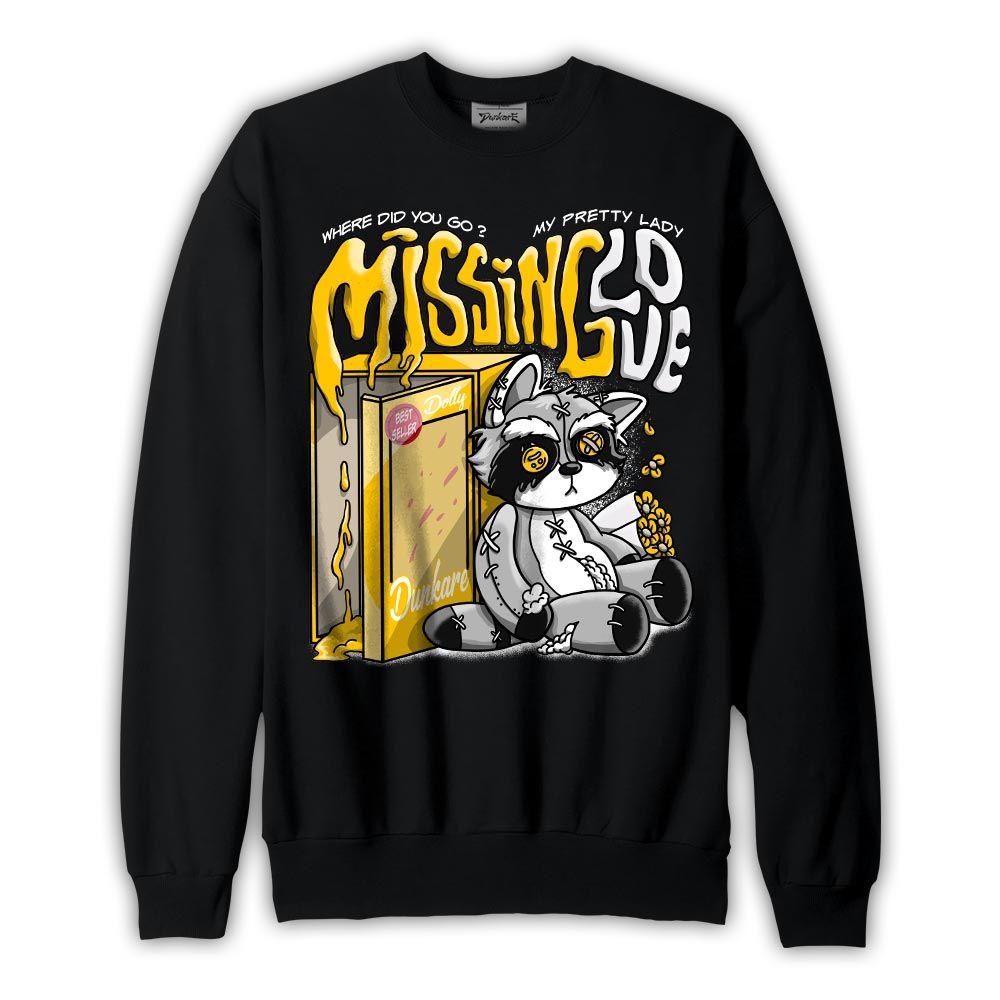 Sweatshirt To match Sweatshirt Missing Love Raccoon, Vivid Sulfur 4s, To Match Sneaker Vivid Sulfur 4s DNY
