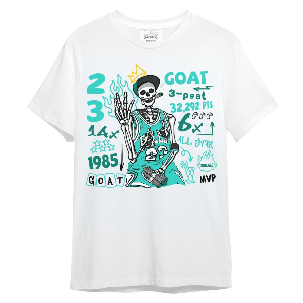 Shirt To Match Dunk Low Clear Jade - Number 23 G.0.A.T Streetwear Unisex Shirt
