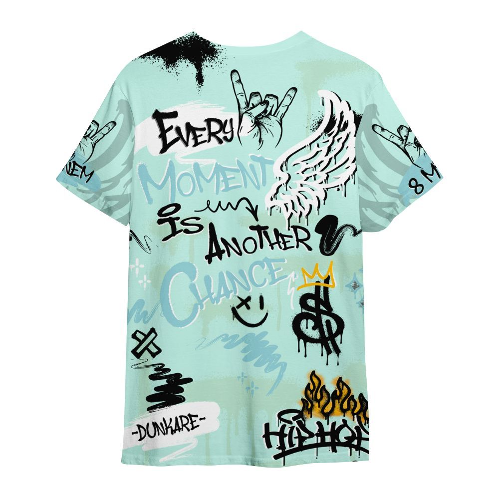 Shirt To Match Retro Low Igloo 11s - 8Mile Movie Graffiti All Over Print