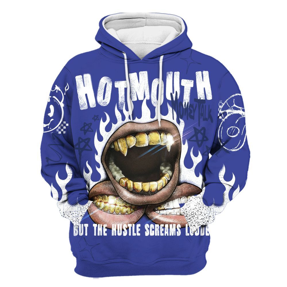 Hoodie To Match Shox TL Royal - Mouth Burning Street Style All Over Print