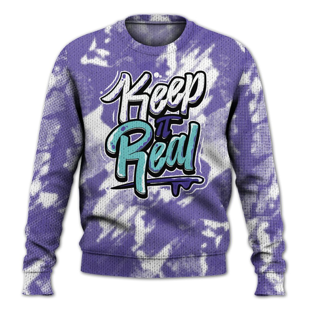 Knitted Sweater To Match Low Hornets 1s - Keeping It Reals Shirt Unisex Oufit
