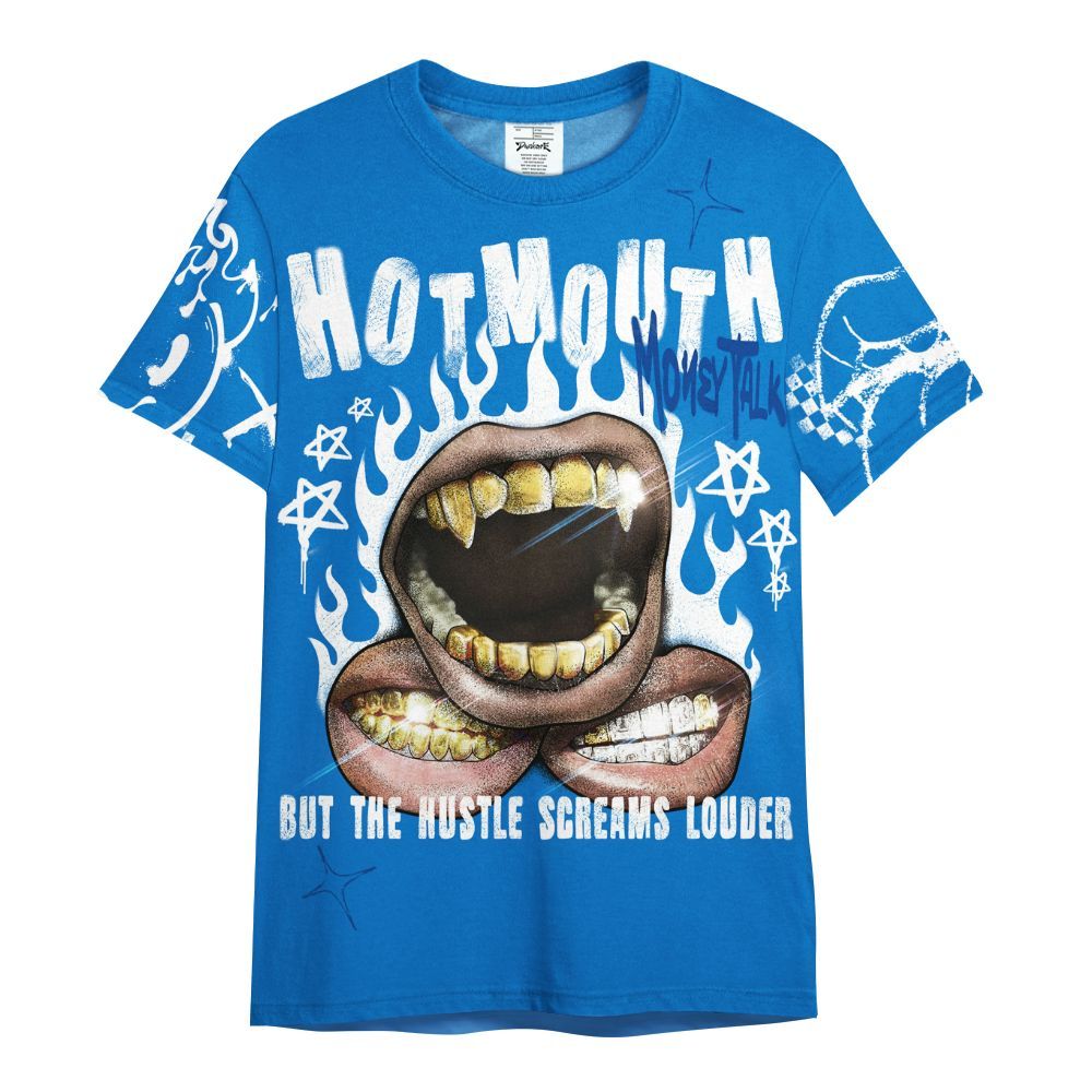 Shirt To Match Blueberry 12s - Mouth Burning Street Style All Over Print