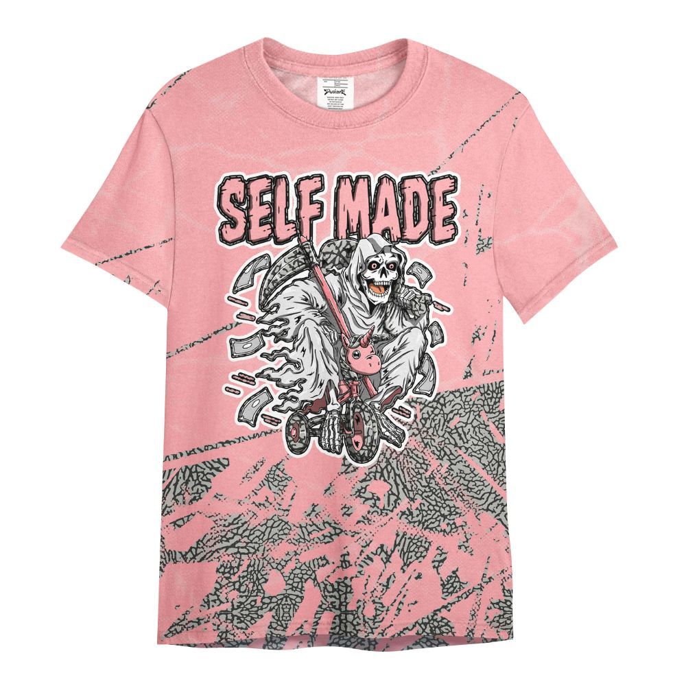 Shirt To Match Retro Wings 3s - Self Make Skeleton Profound All Over Print