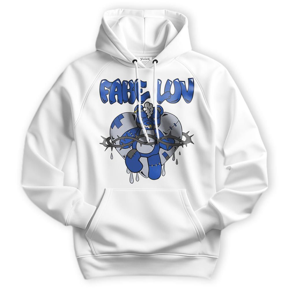 Sweatshirt To Match Air Foamposite One Royal Hoodie - False Romance Hugz Hoodie Unisex