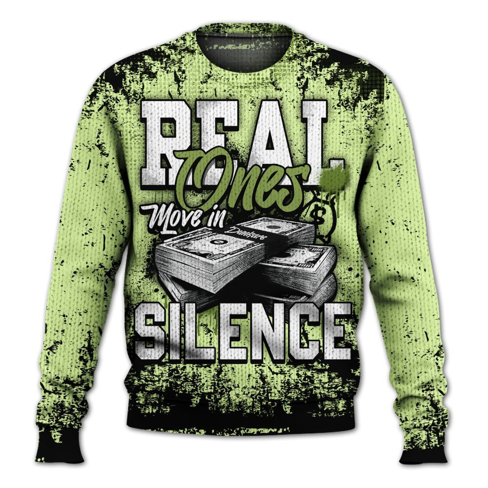 Knitted Sweater To Match Smoke Grey Volt TR 1s - Move In Silence Money Street Retro