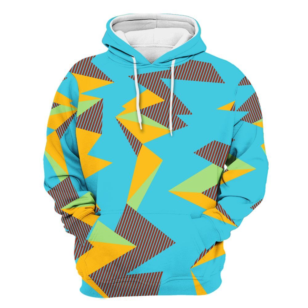 Hoodie To Match SB Dunk Di'Orr Greenwood - Geometric Camouflage Pattern All Over Print
