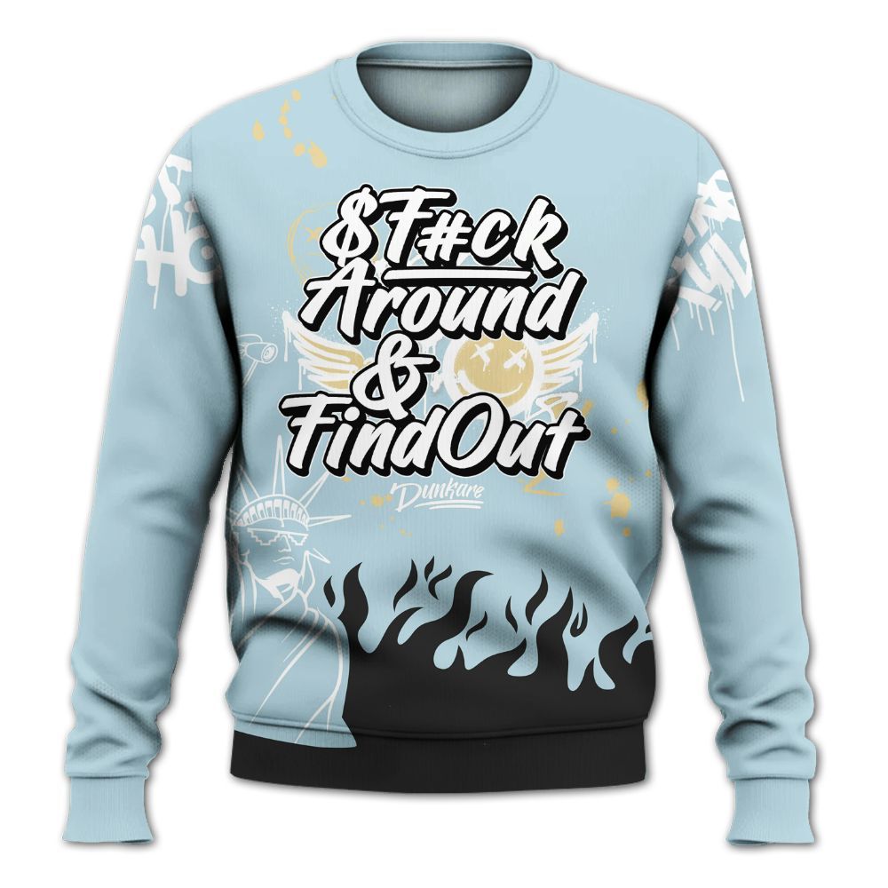 Sweatshirt To Match Low Year Of The Snake 11s - Graphic Fck Around Find Out All Over Print