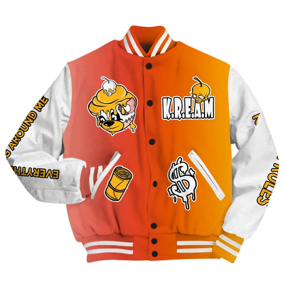 Varsity Jacket To Match Dunk High Candy Corn - Loot Bear All Over Print