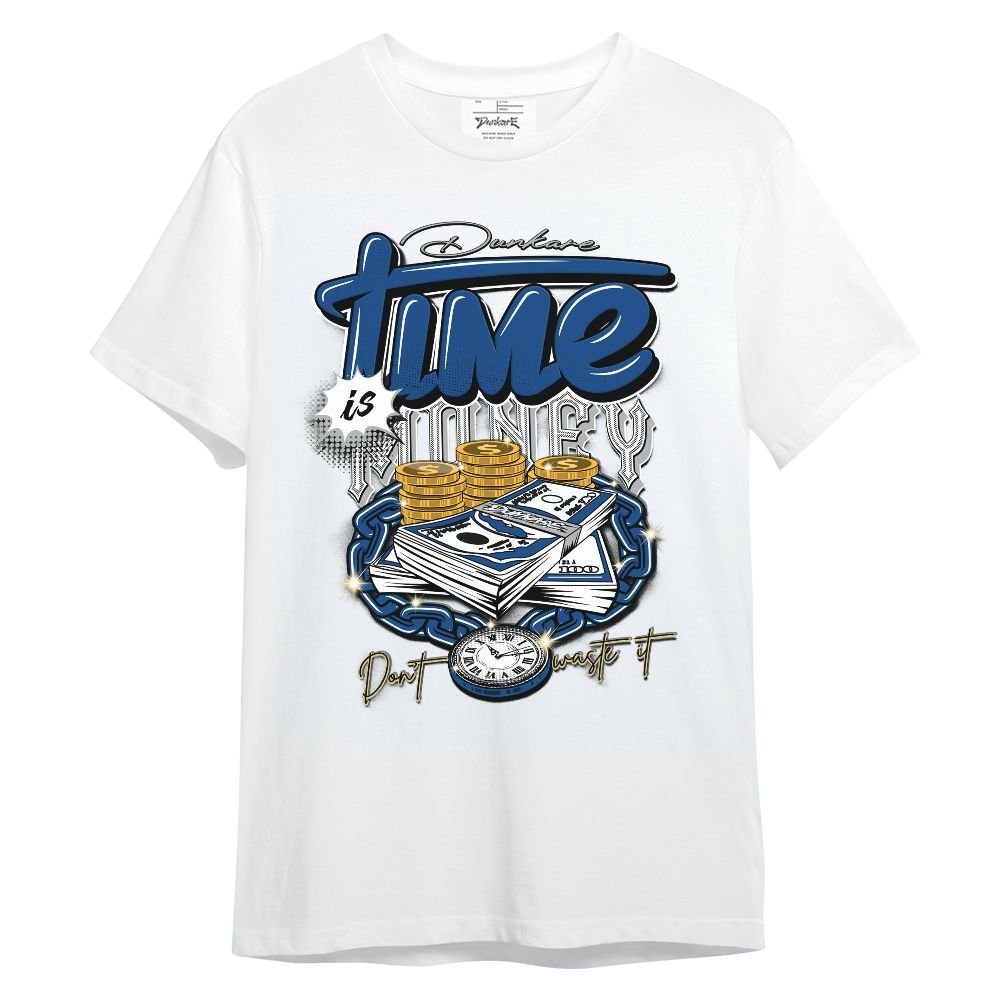 Shirt To Match Air Ship Royal Blue - Time Is Money Unisex Shirt