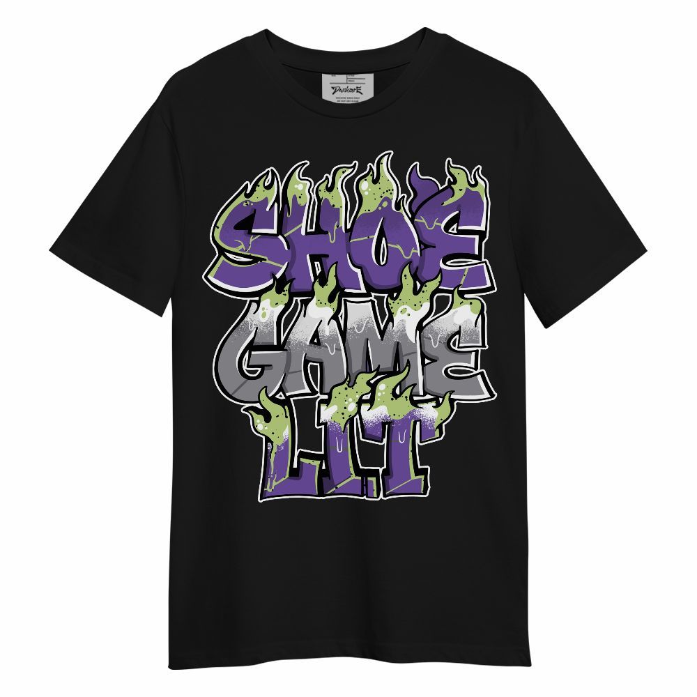 Shirt To Match Canyon Purple 4s - Shoe Game Lit Graphic Unisex Shirt