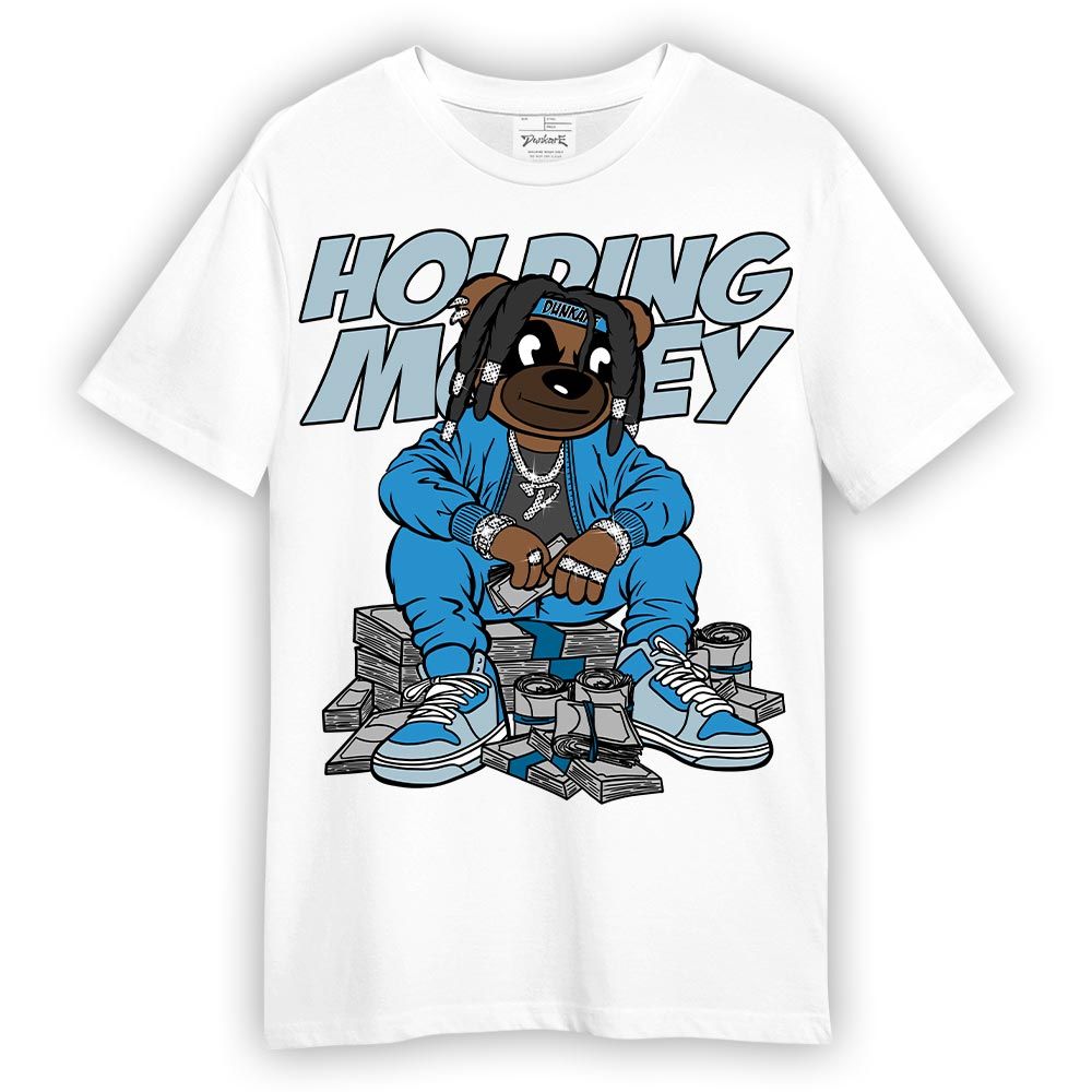 Shirt To Match Powder Blue 9s T-- Possessing Moneys Bear T-Shirt Unisex