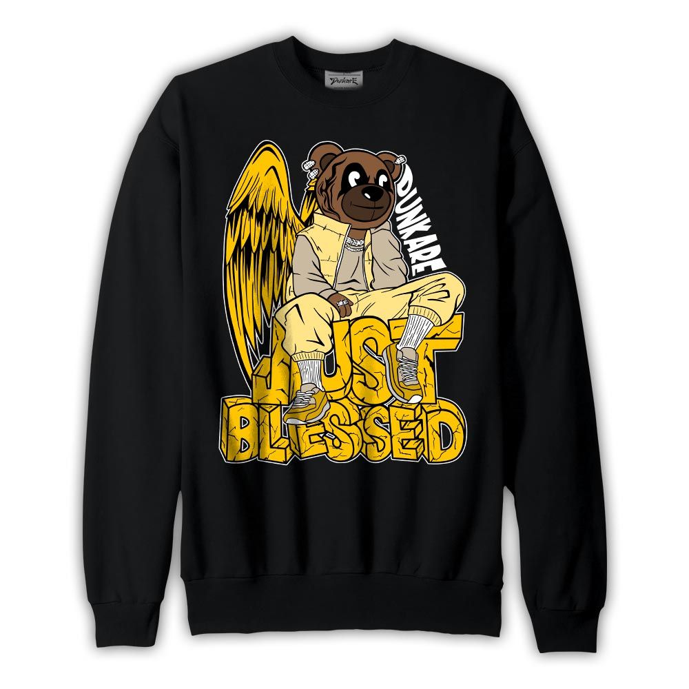 Sweatshirt To match Vivid Sulfur 4s Sweatshirt - Blessing Bear Graphic