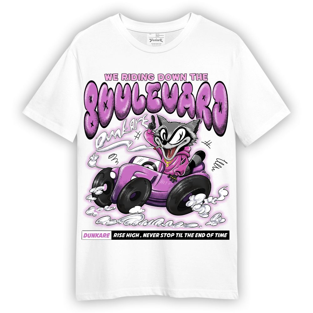 Shirt To Match Hyper Violet 4s T-- We Riding Down Raccoon T-Shirt Unisex 1505 NMP