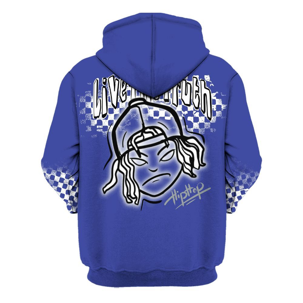 Hoodie To Match Shox TL Royal - Feel Life Street Style All Over Print