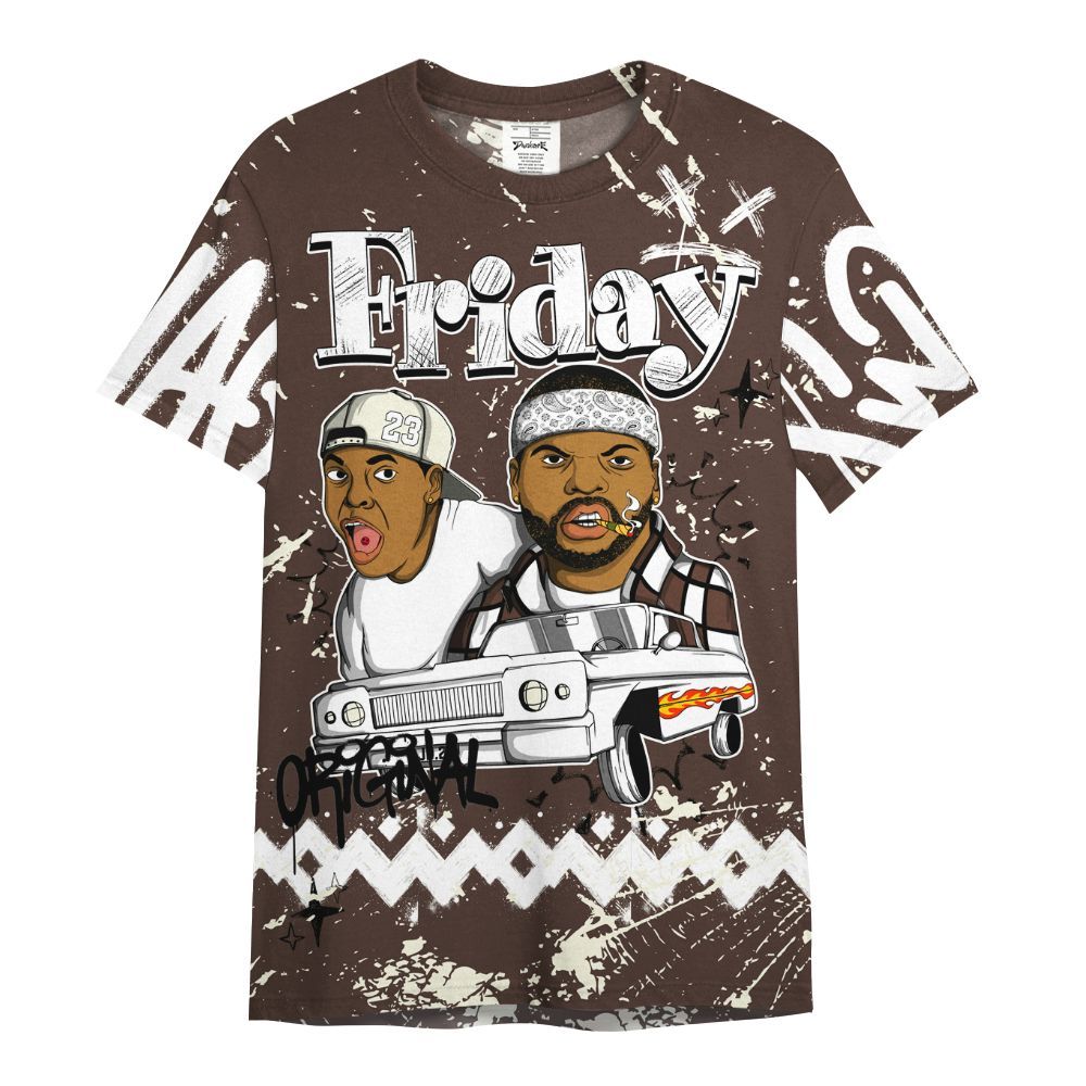 Shirt To Match SoleFly Cafecito 12s - Friday Sneaker Crayon All Over Print