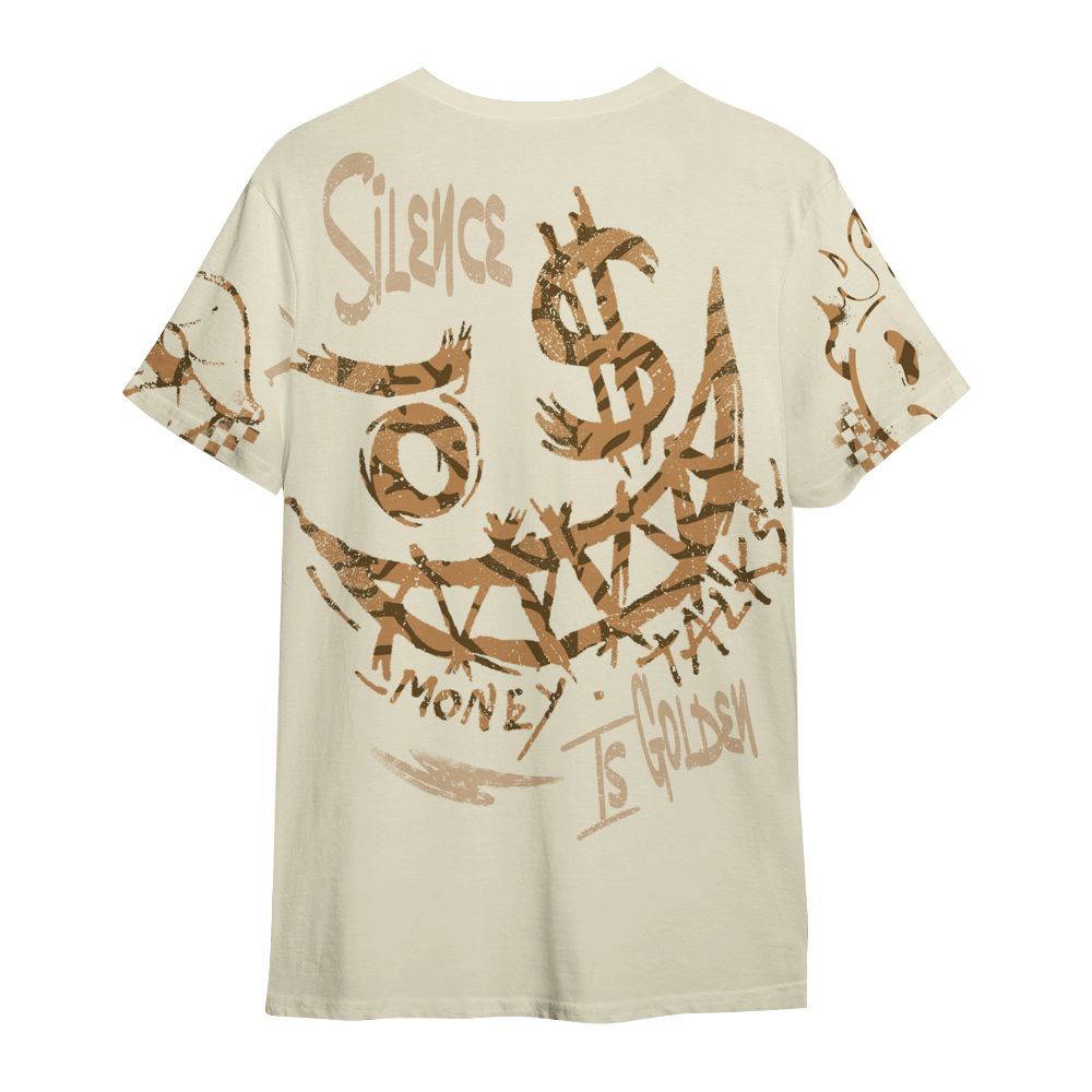 Shirt To Match Orewood Brown 3s - Mouth Burning Street Style All Over Print