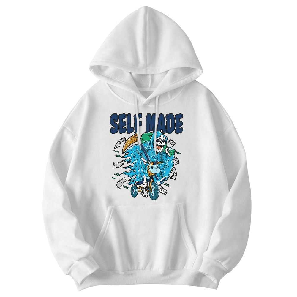 Sweatshirt To Match Dunk Low GS Electric Algae - Self Make Skeleton Graphic
