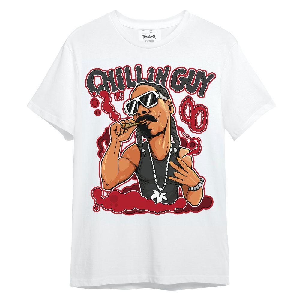 Dunkare Bred Velvet 11s Shirt - Chillin Guys Rapper Shirt Graphic Unisex Shirt