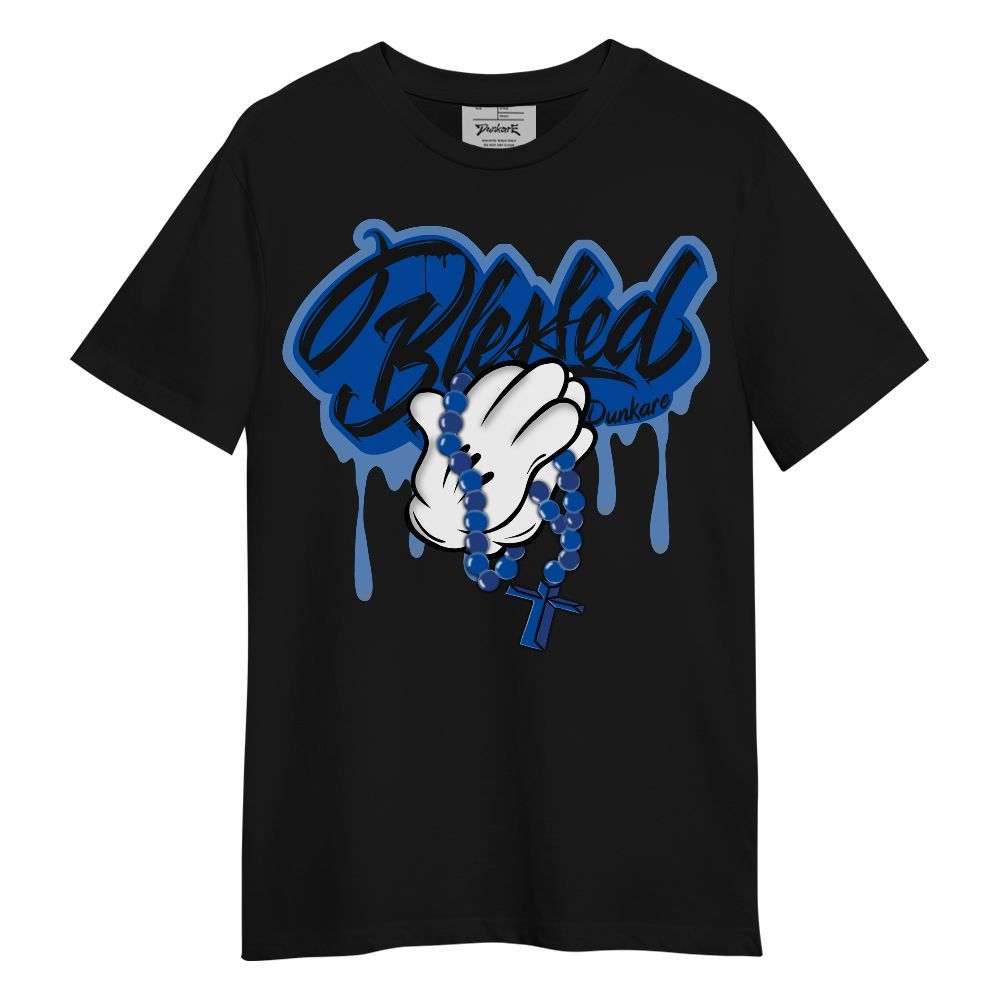 Shirt To Match Racer Blue 5s - God Blessed Drip Unisex Shirt