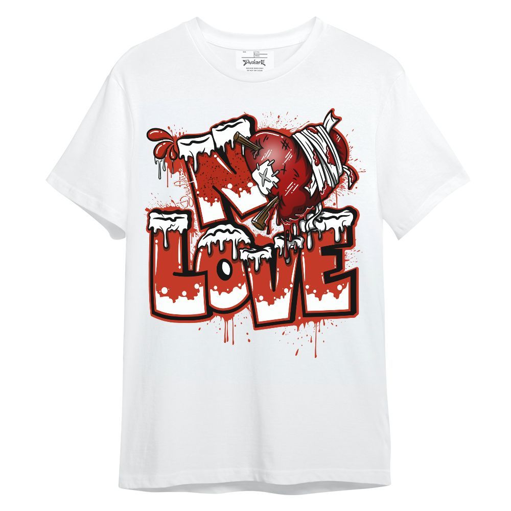 Shirt To Match Red Cement 4s - Drip No Love Streetwear Unisex Shirt