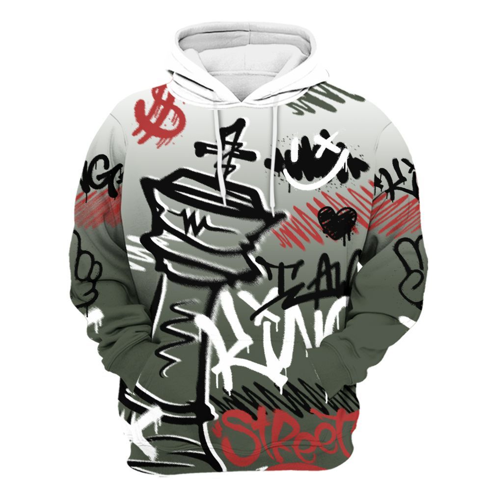 Hoodie To Match Air Force 1 Low Year Of The Snake Shirt, Street King Chess Streetwear All Over Print