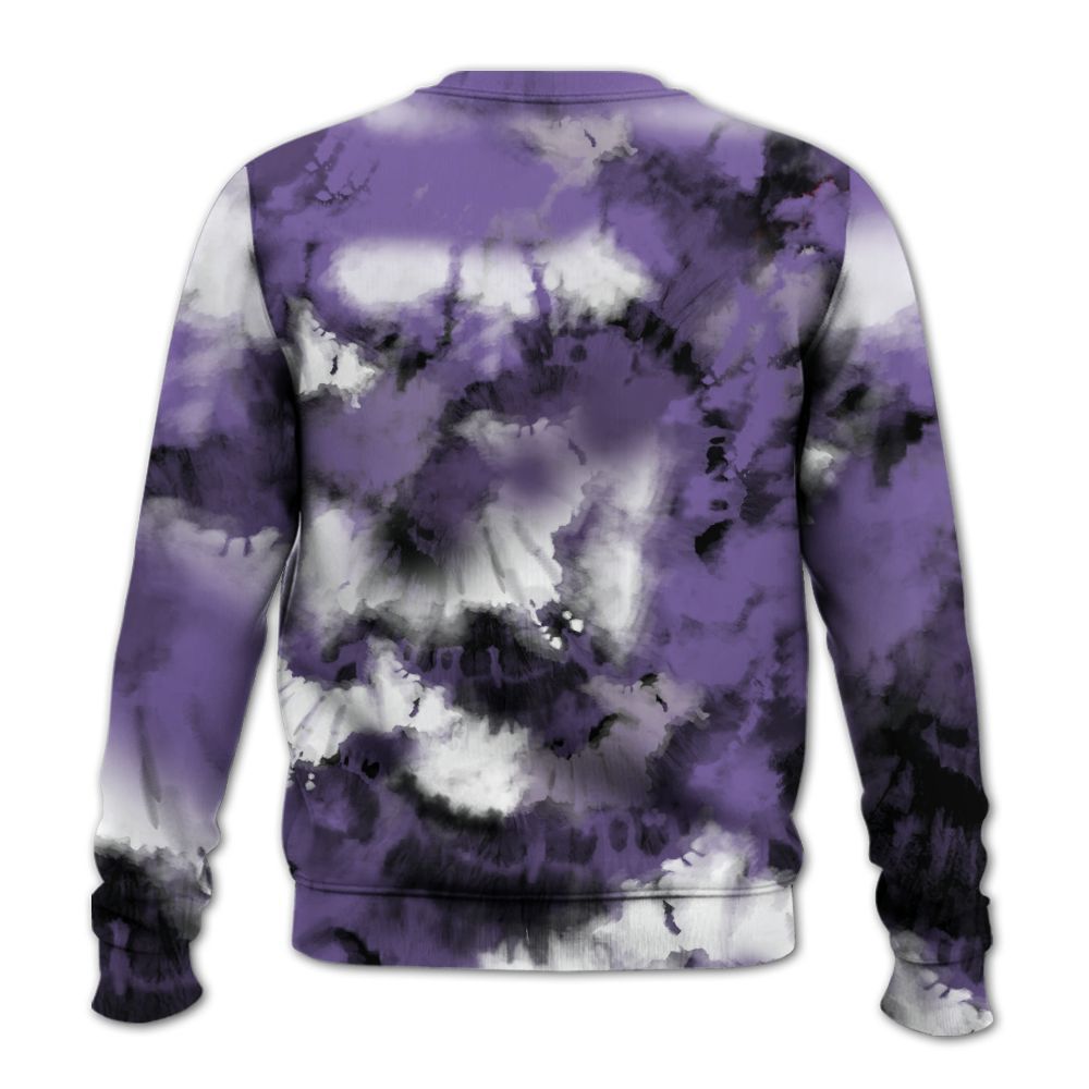 Sweatshirt To Match Dunk Low Black Raspberry - God Blessed Tie Dye All Over Print