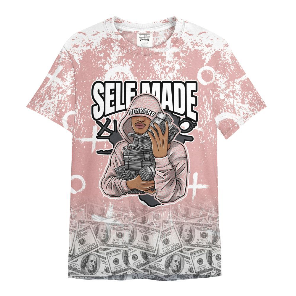 Shirt To Match Red Stardust 3s - Selfmade Unique Drip All Over Print