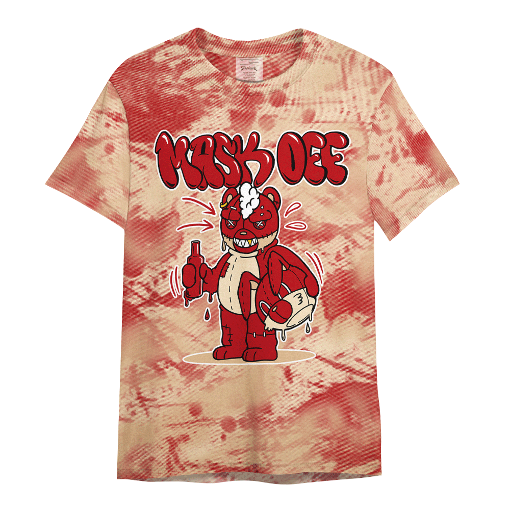 Shirt To Match Dunk Low Strawberry Waffle - Mask Off Hugz Splash Graphics Shirt Unisex