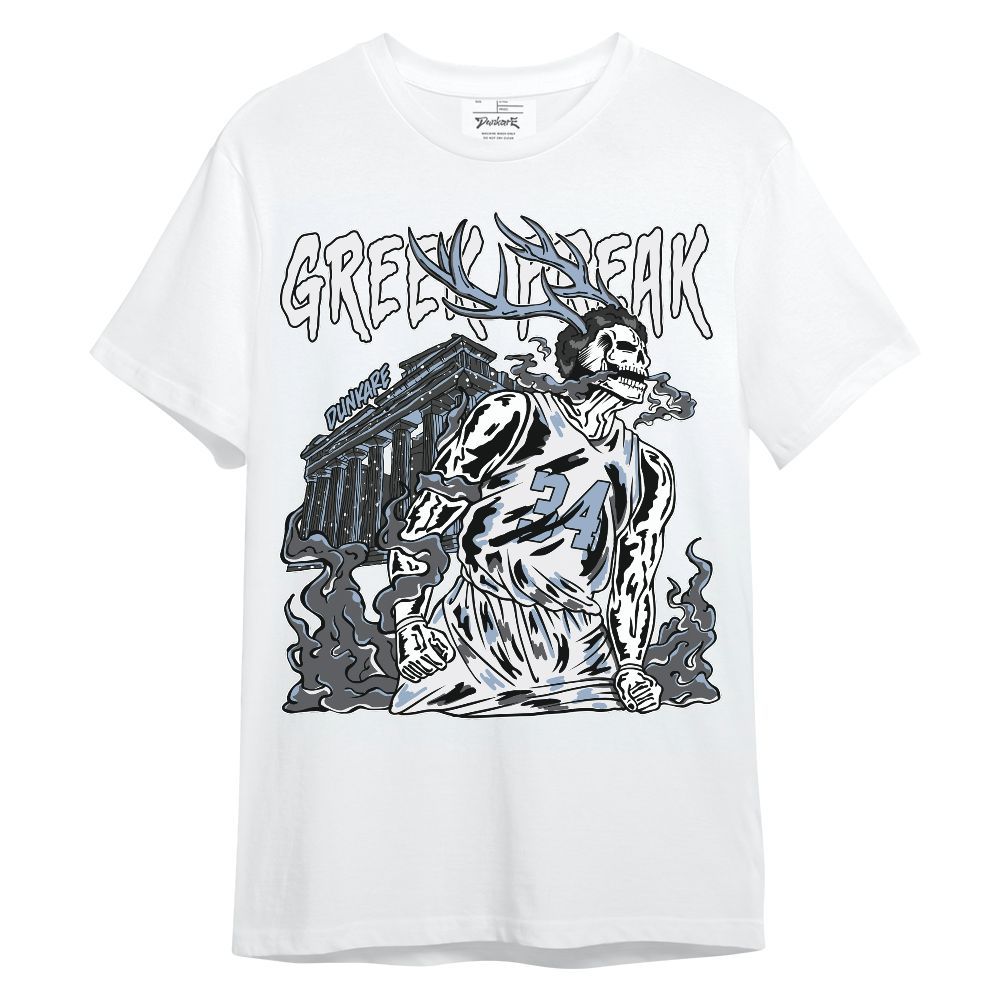 Shirt To Match Reverse Black White 6s - Greek Freaks Skeleton Shirt Unisex Outfit Unisex Shirt