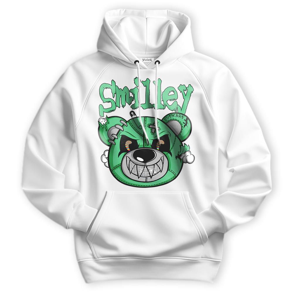 Sweatshirt To Match Hoodie Smilley Bear, 3 Green Glow Hoodie To Match Sneaker 2404 NCMD