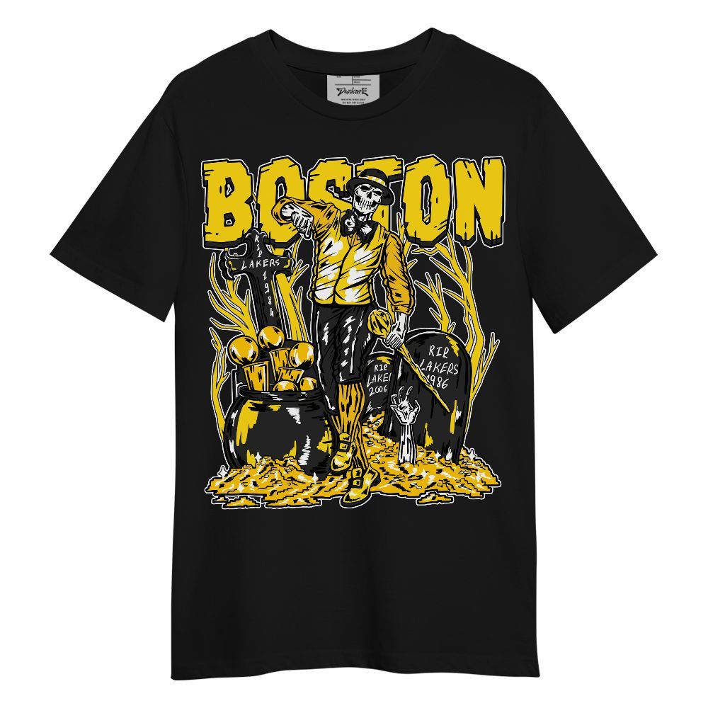 Shirt To Match Retro Thunder 4s - Goldrush Skeleton Unisex Shirt