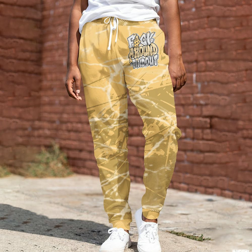 Sweatpant To Match Craft Paris 6s - F Around Find Out Graphic Profound All Over Print