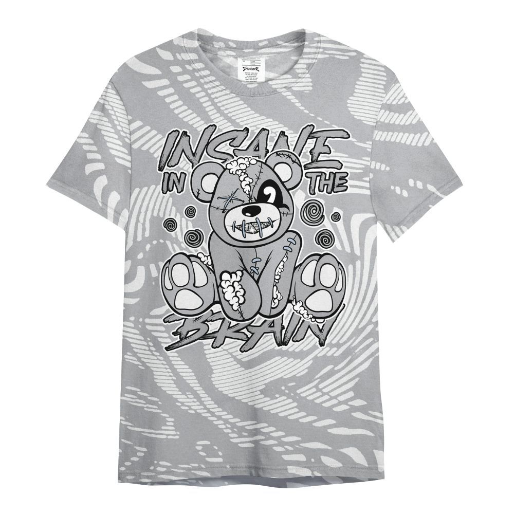 Shirt To Match Low OG Wolf Grey 1s - Insanes Bear Fume All Over Print