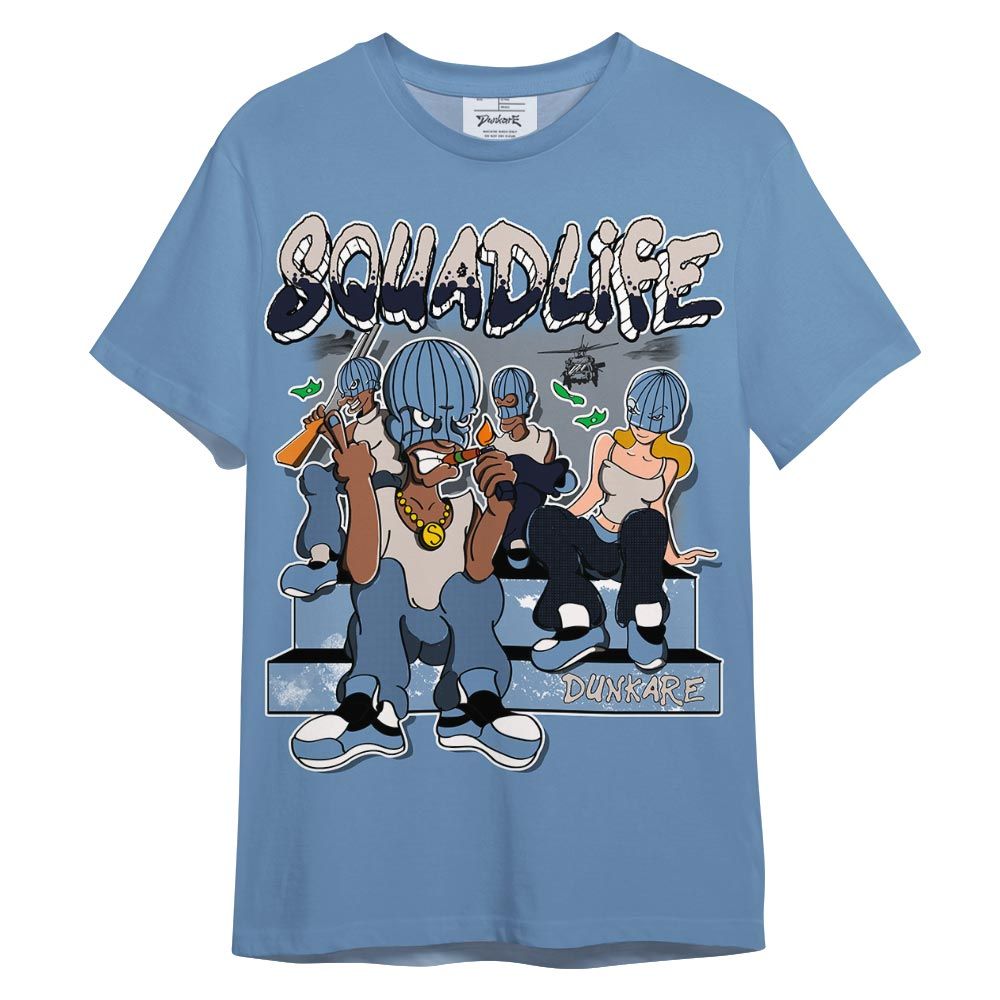 Shirt To Match High OG First In Flight 1s - Squad Life Shirt 3D Graphic Outfit 0705 LGH