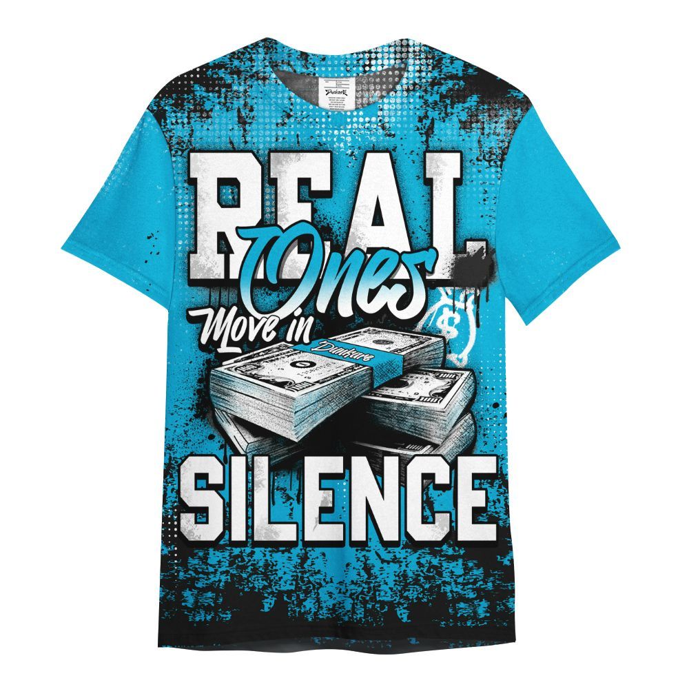 Shirt To Match Ja 3 Jurassic Park Metallic Silver - Move In Silence Money Street Retro All Over Print
