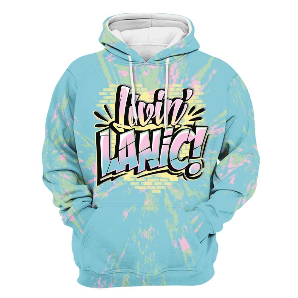 Hoodie To Match SB Dunk Low Visty - Living Large Graphic Luxury All Over Print