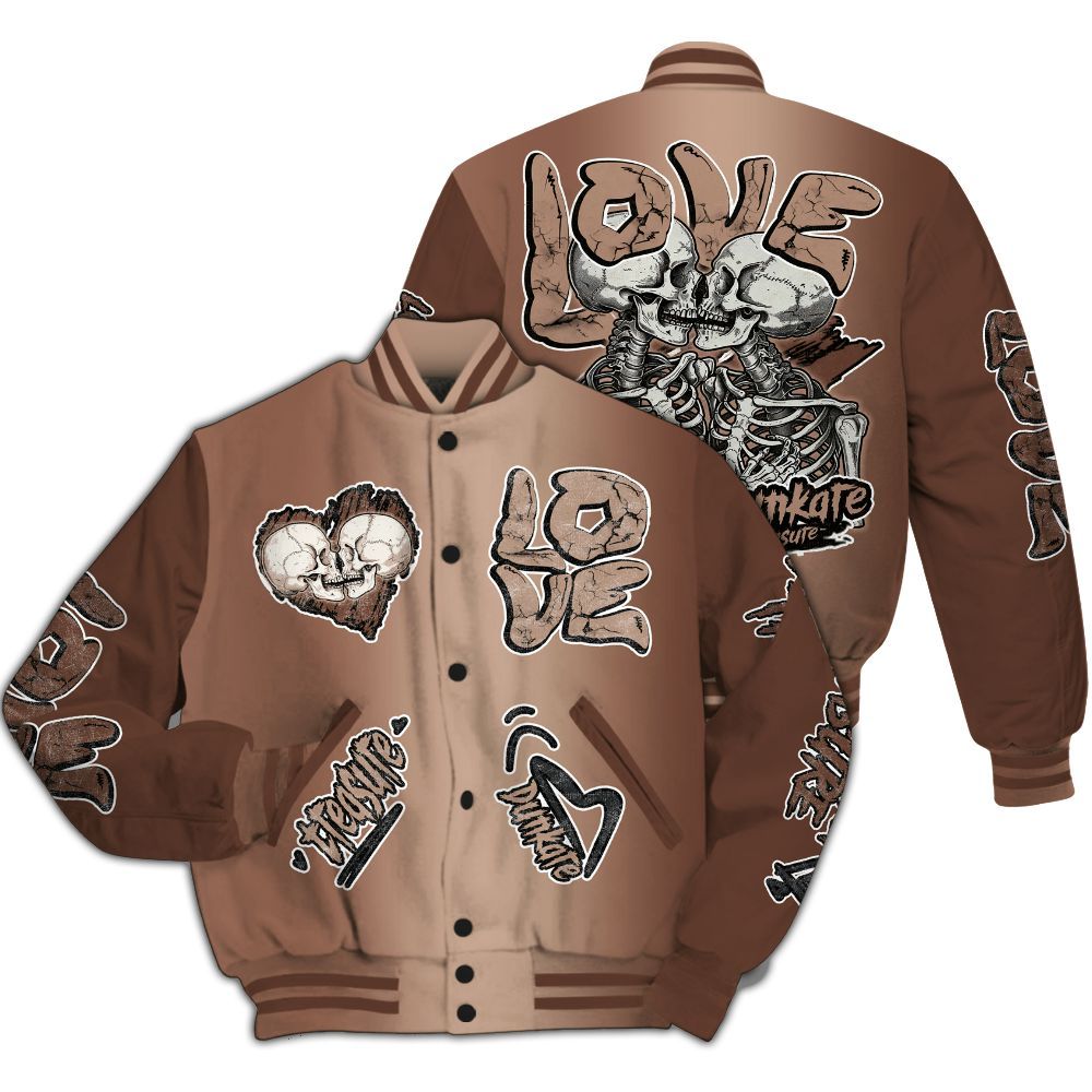 Varsity Jacket To Match KD 4 Christmas - Skull Bear All Over Print