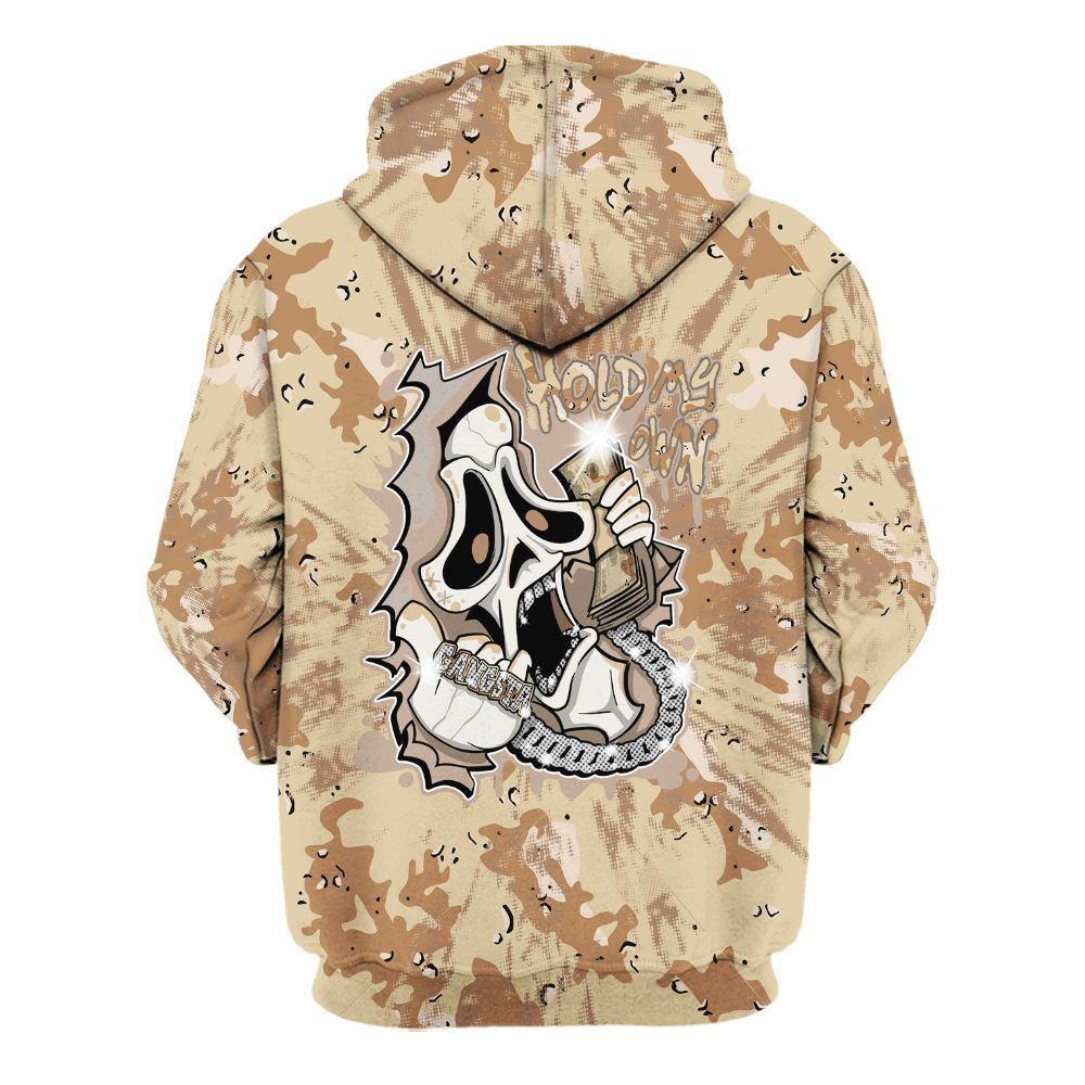 Hoodie To Match Desert Camo 3s - Hold My Own Graphic Halloween All Over Print