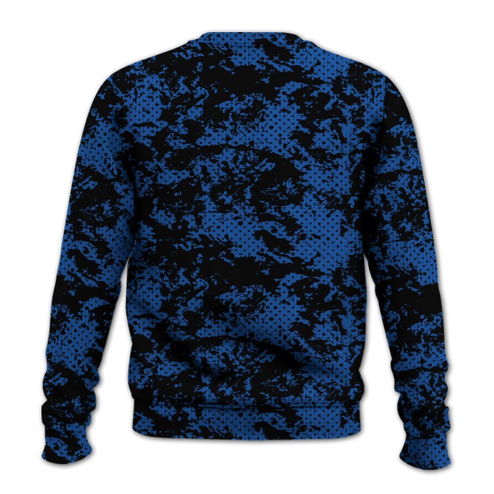 Knitted Sweater To Match Low Space Royal 11s - Show Me The Money Retro