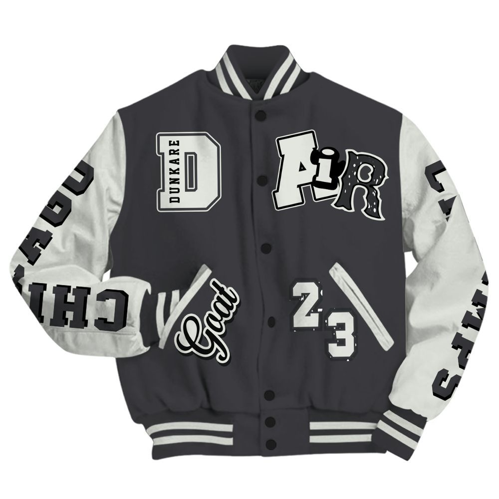 Varsity Jacket To Match Fear 4s - AIR Number 23 GOAT All Over Print