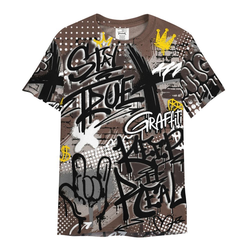 Shirt To Match Air Force 1 Low Escape - True It Real Graffiti Streetwear All Over Print
