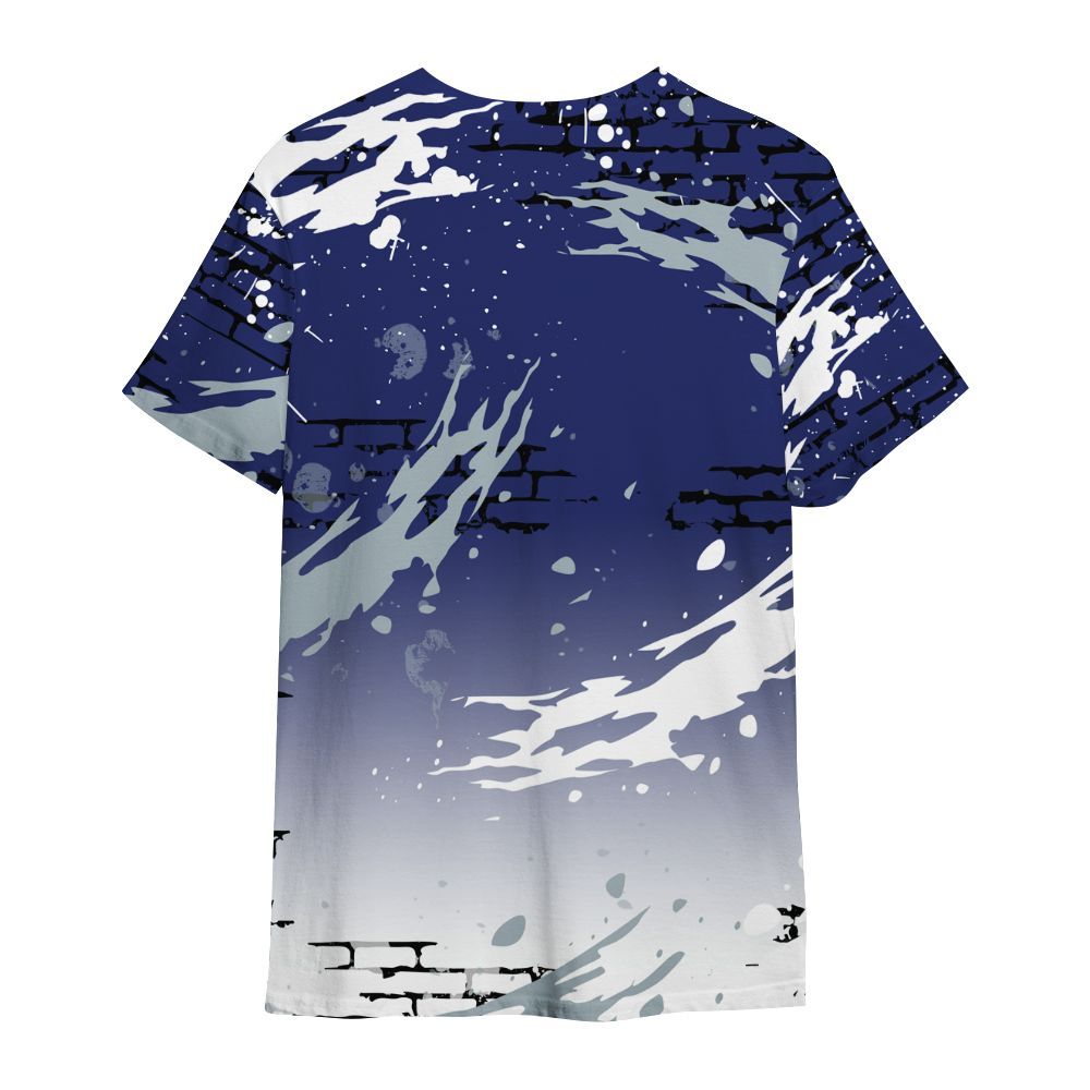 Shirt To Match Midnight Navy 11s - Values Of Loyalty Drip All Over Print
