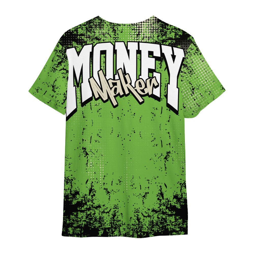 Shirt To Match Air Max Waffle SP Action Green - Move In Silence Money Street Retro All Over Print