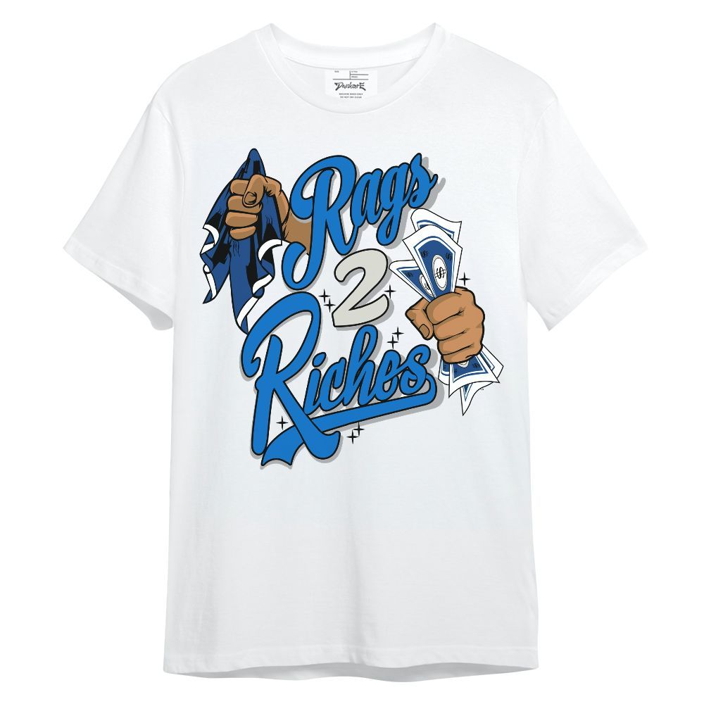Shirt To Match Blueberry 12s - Rag 2 Riches Unisex Shirt